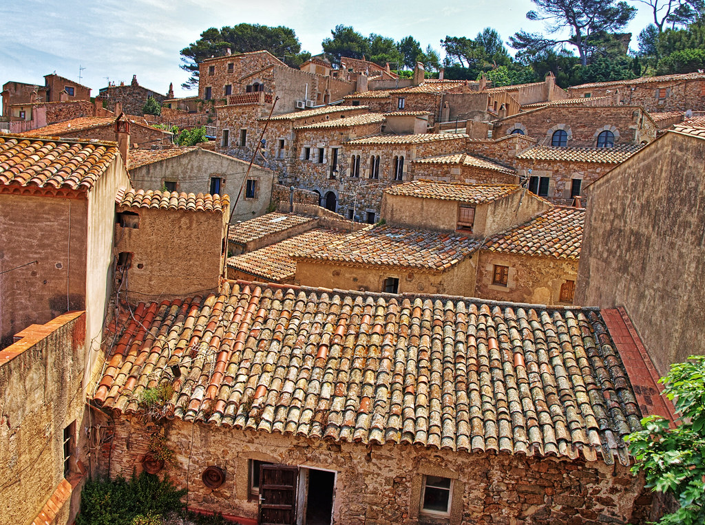 middeleeuws stadje tossa de mar