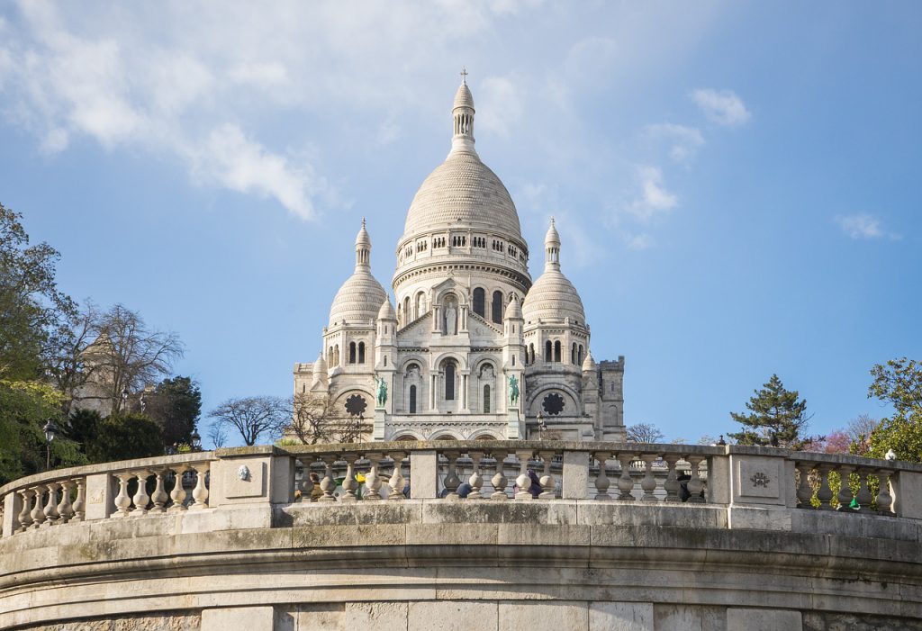 montmartre, sacre coeur, france