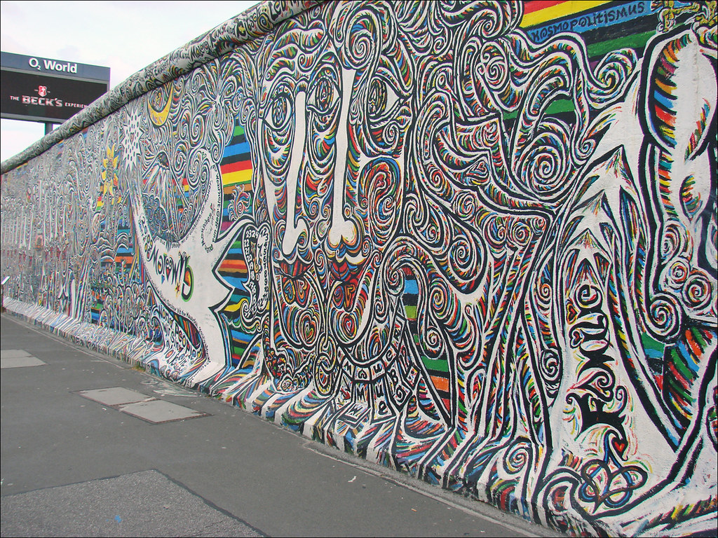 berlijnse muur east side gallery