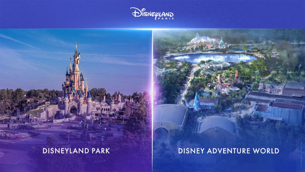 Disney Adventure World en Disneyland Park Parijs Frankrijk