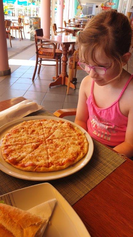 pizza eten