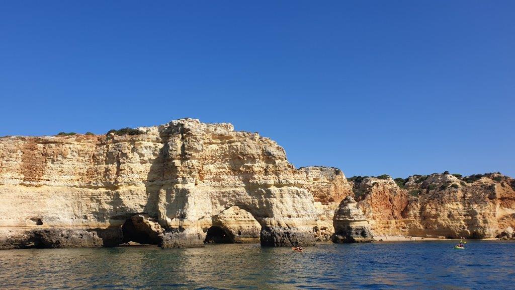 Dolfijnen en grotten in Albufeira