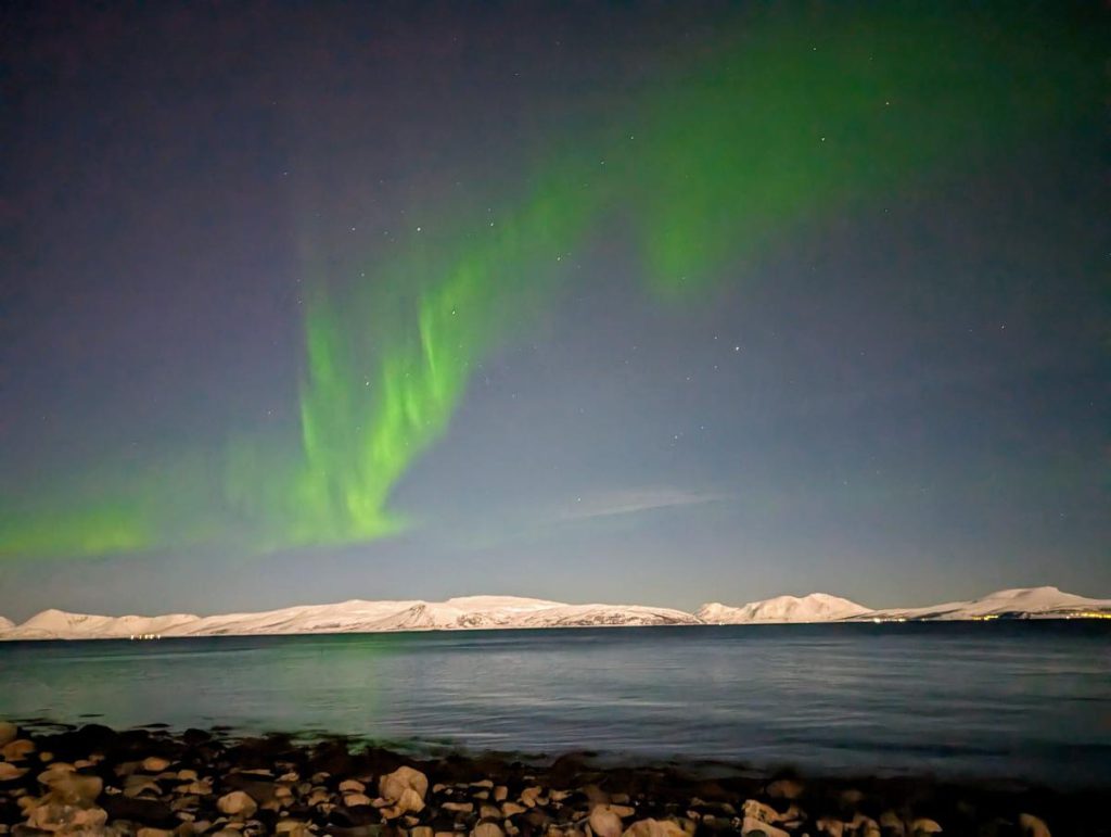 Tromsø: op ontdekkingstocht in Noors Lapland Noorderlicht groen