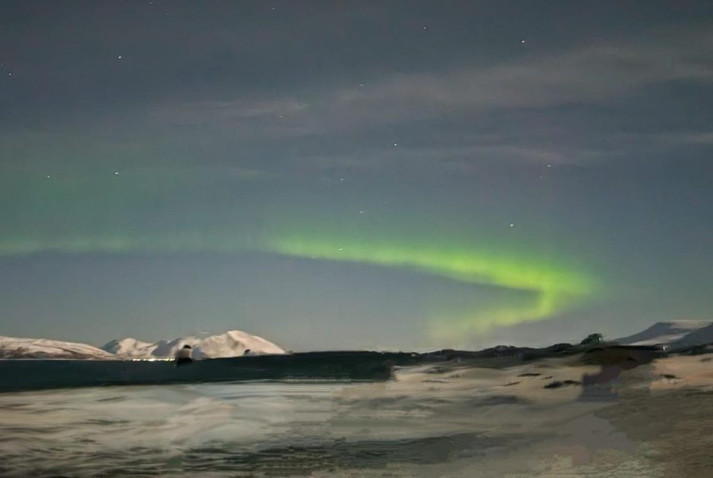 Tromsø: op ontdekkingstocht in Noors Lapland Noorderlicht groen