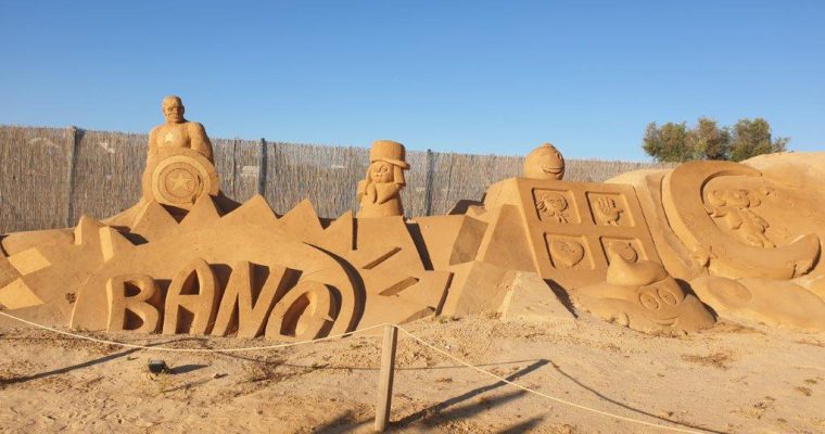 Zandsculpturen Algarve – een uitstapje naar Sand City Lagoa