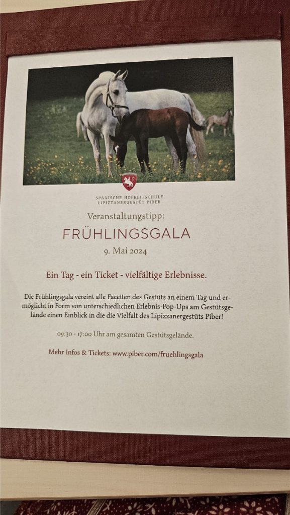 Lipizzaner paarden Piber Stud Farm Oostenrijk gala
