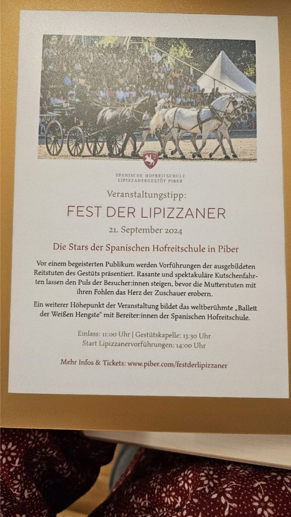 Lipizzaner paarden Piber Stud Farm Oostenrijk feest