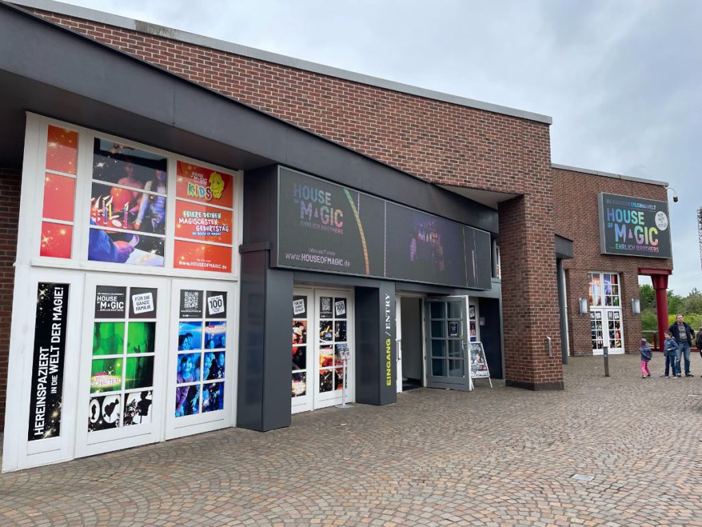 House of magic ingang Oberhausen 
