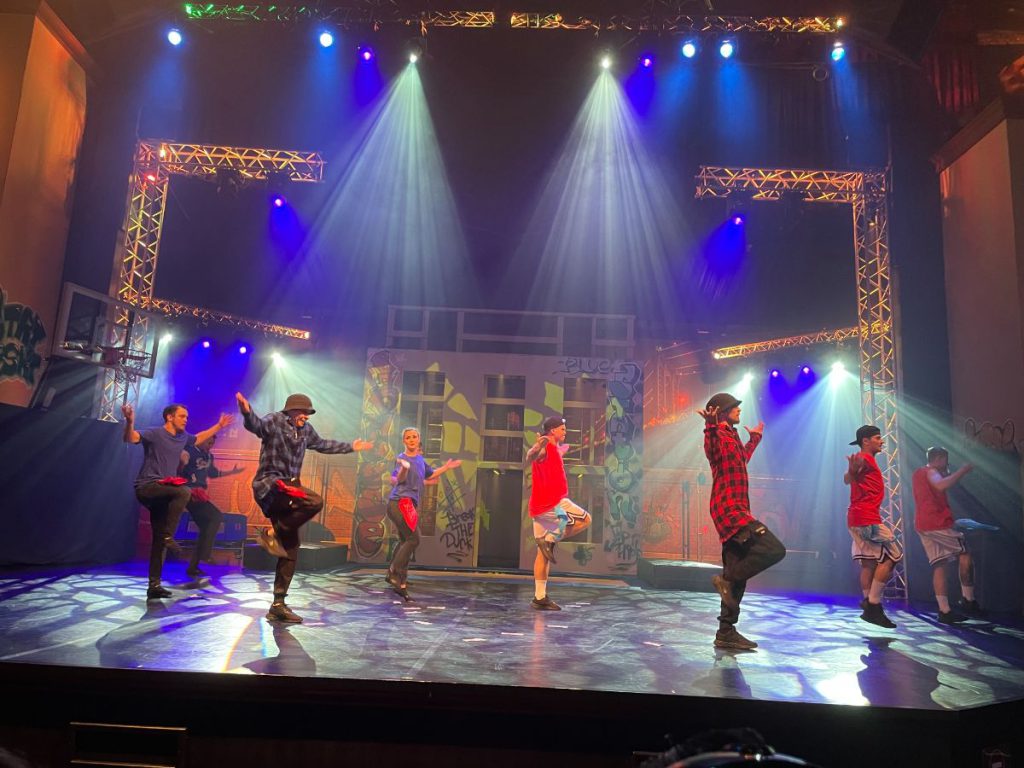 basketbal show basketball optreden theater