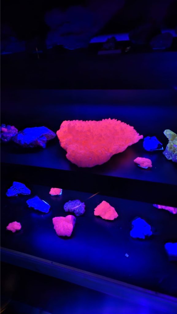 edelstenen glow in the dark