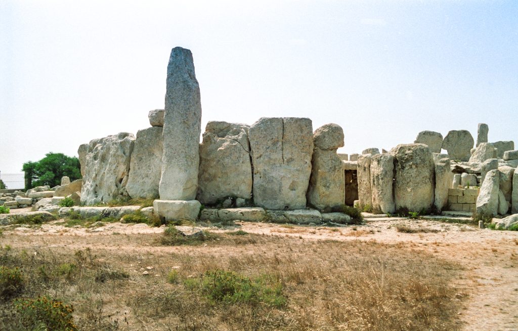 bezienswaardigheden van Malta Hagar Qim tempel rest ruïne