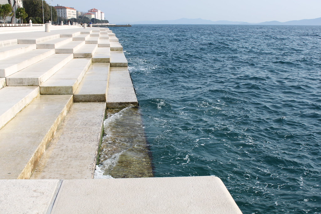de mooiste steden van kroatië zadar sea organ