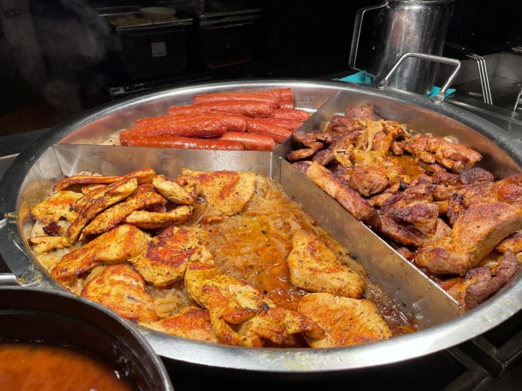 vlees buffet antica roma europa-Park