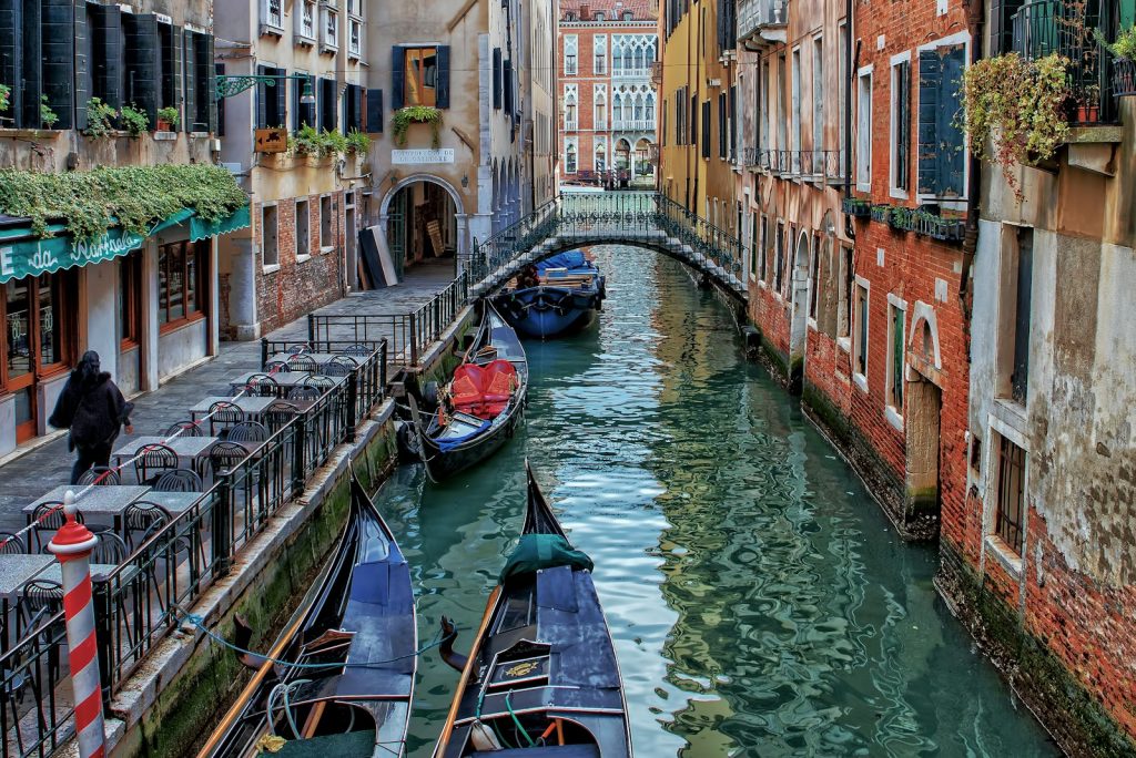 Venice canal de mooiste steden van Italië