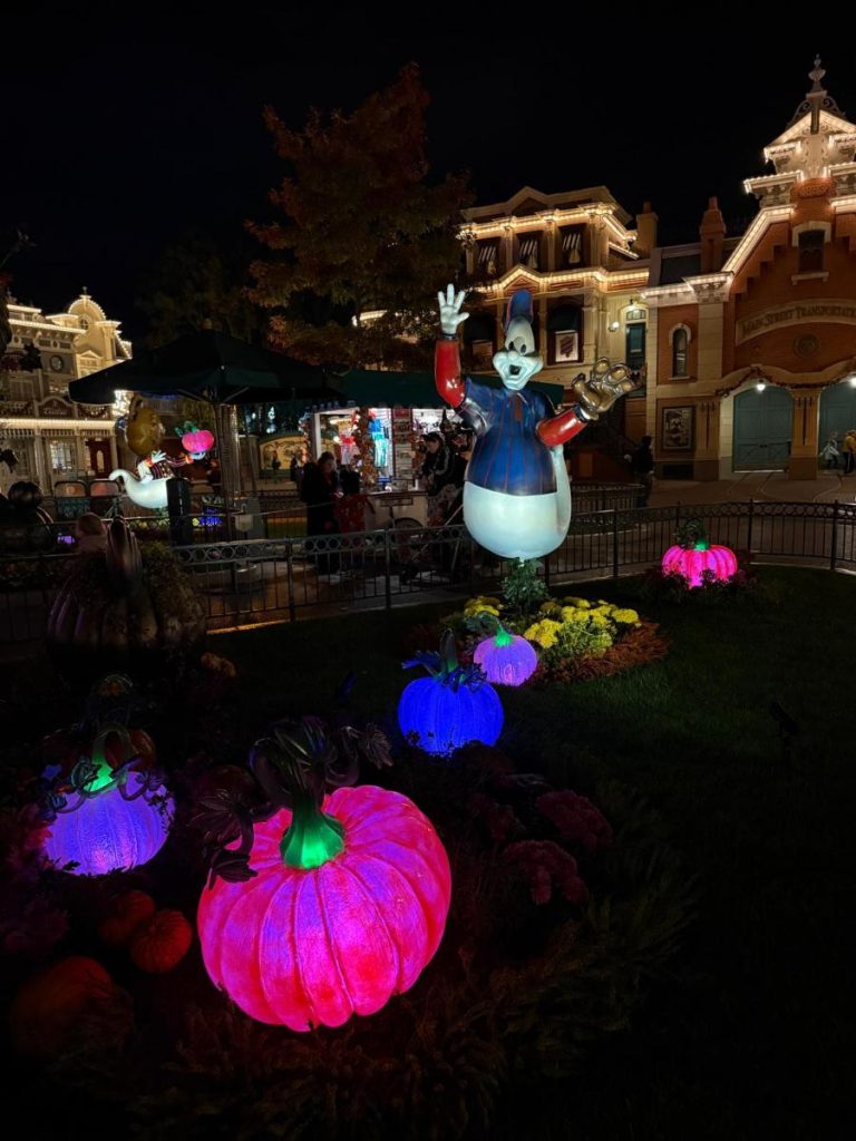 spook met pompoenen