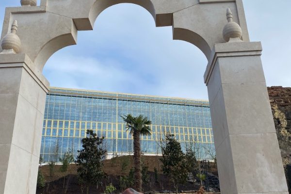 Pairi Daiza in de winter, toch dieren spotten