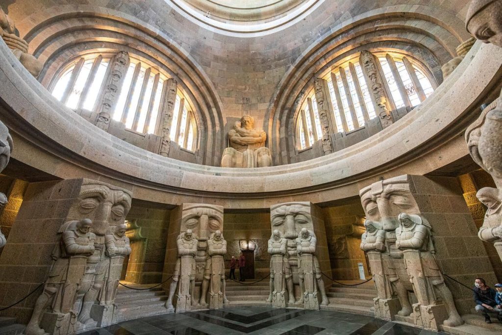 The crypt of the Monument to the Battle of the Nations in Leipzig © Philipp Kirschner