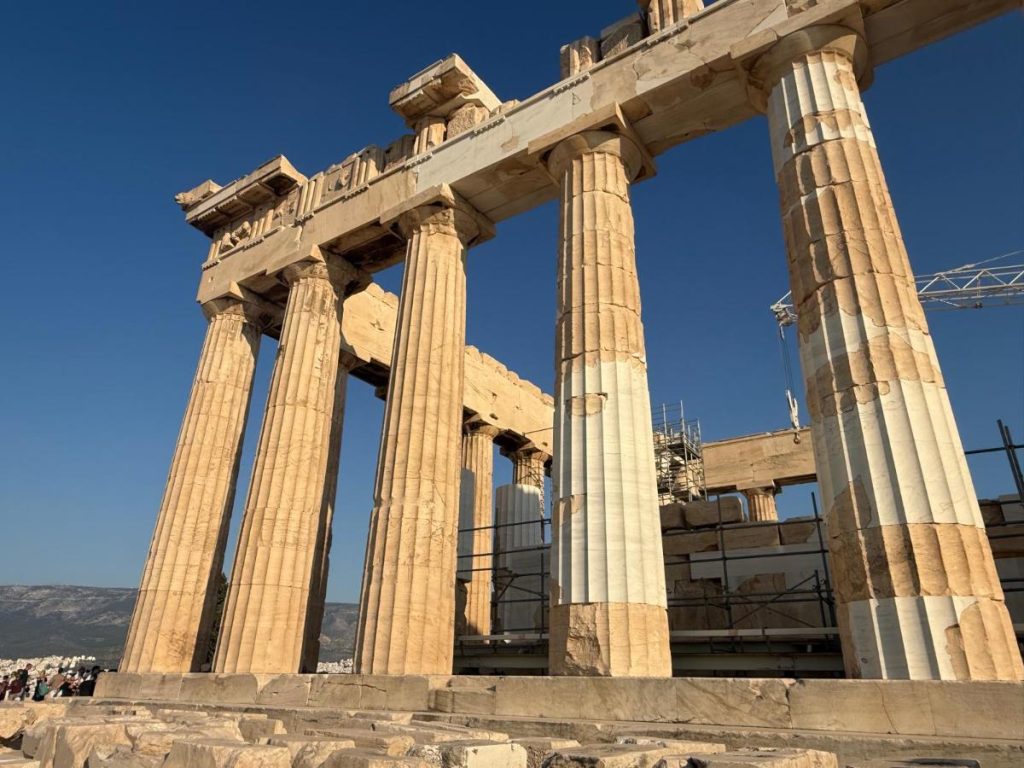 Akropolis bezoeken met kinderen