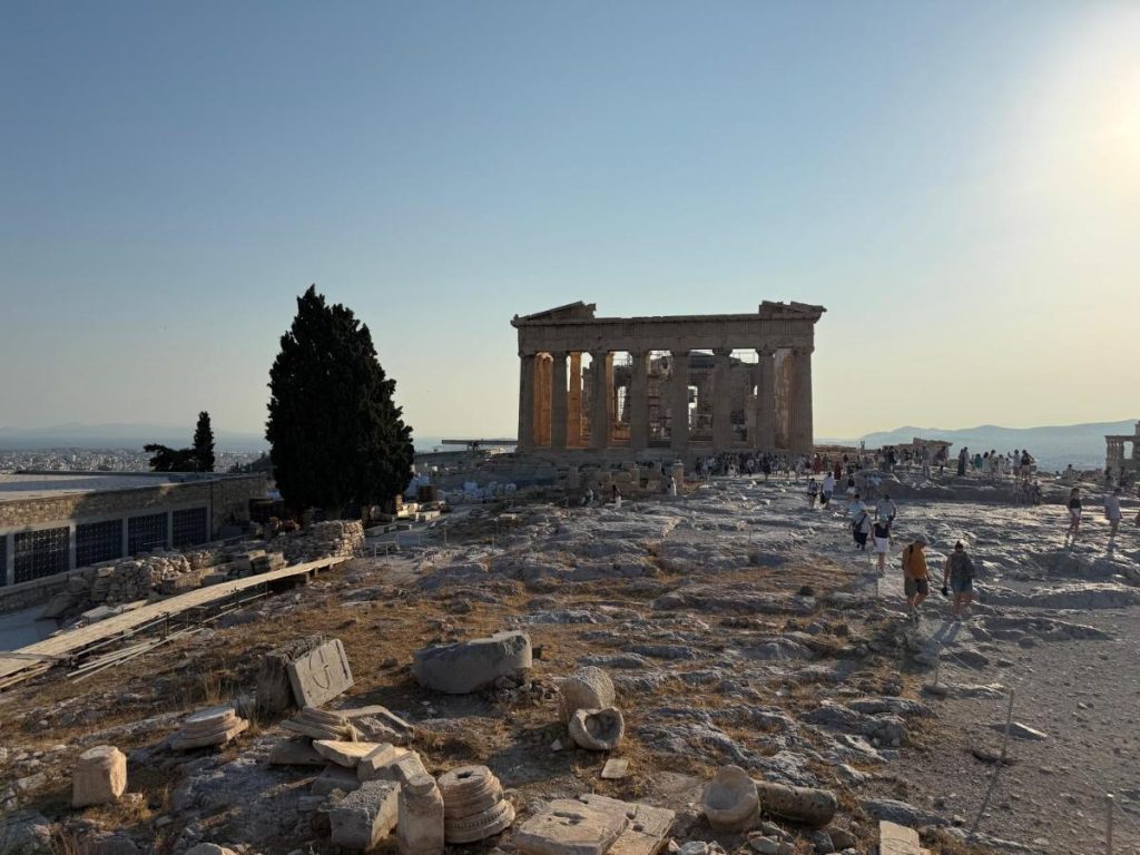 Akropolis bezoeken met kinderen