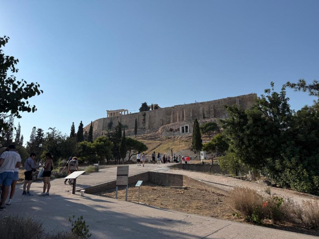 Akropolis bezoeken met kinderen