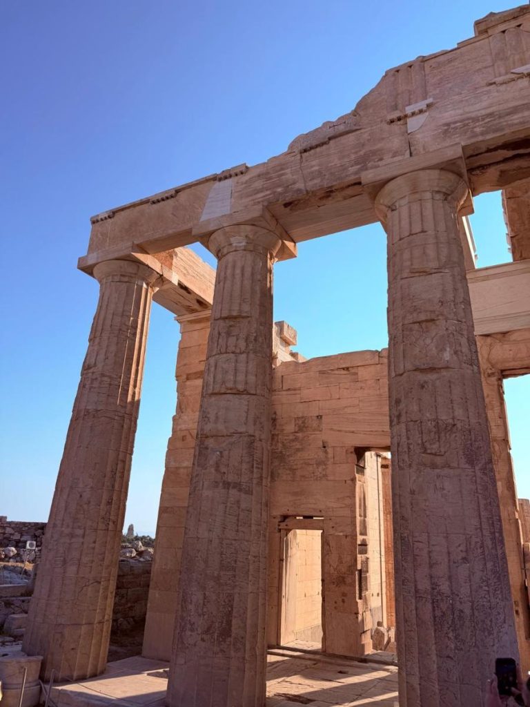 Pantenon Akropolis bezoeken met kinderen