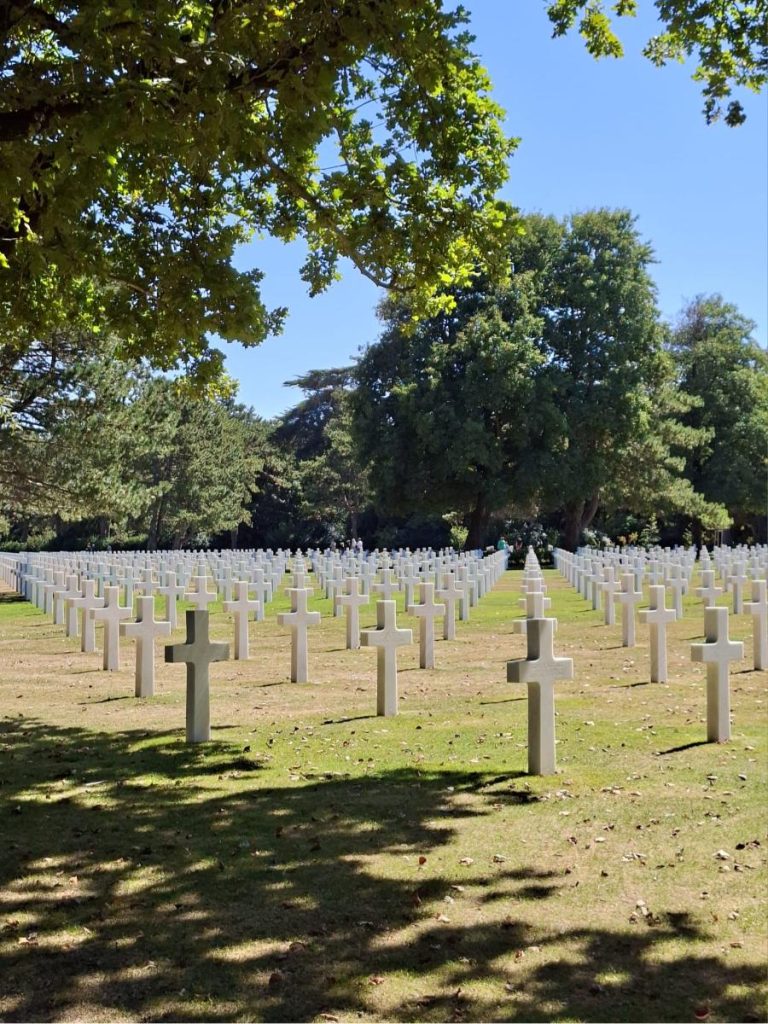 Normandy American Cemetery D-Day stranden