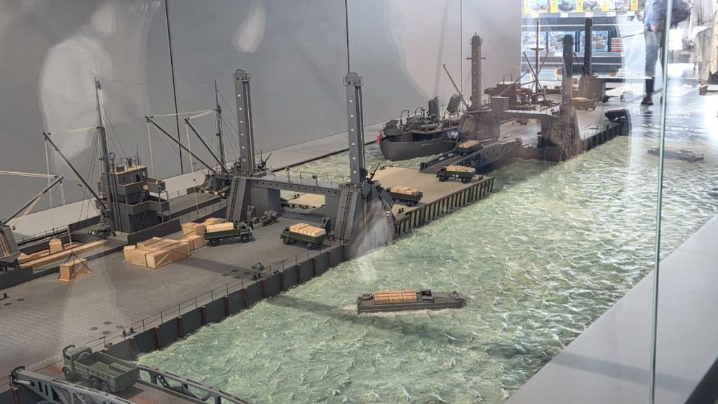 Arromanches Schaalmodel mulberry b