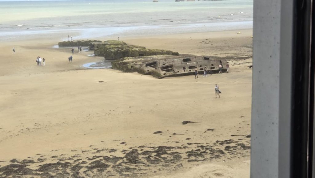 Arromanches Gold Beach D-Day stranden