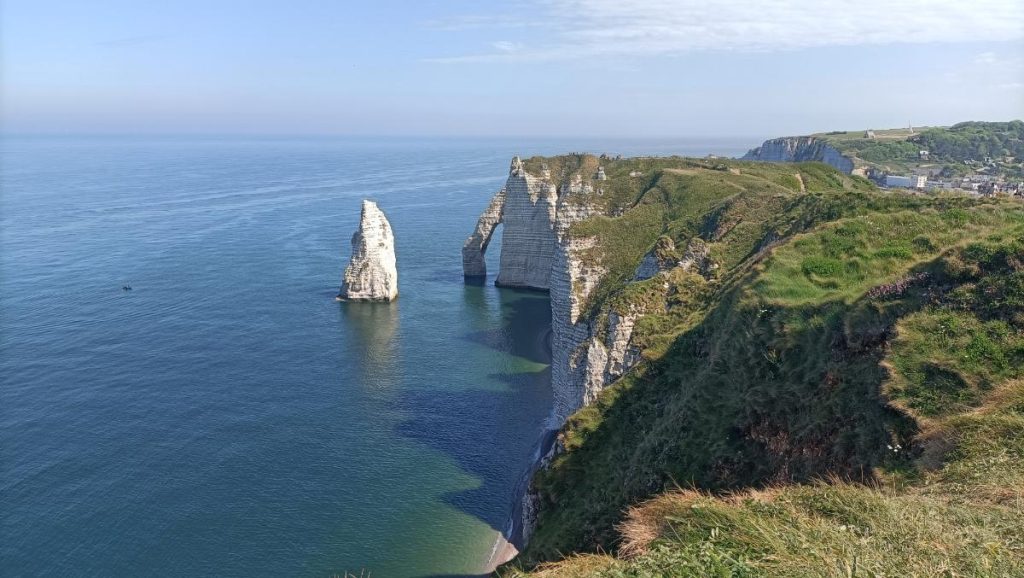 Etretat krijtrotsen Normandie (2)