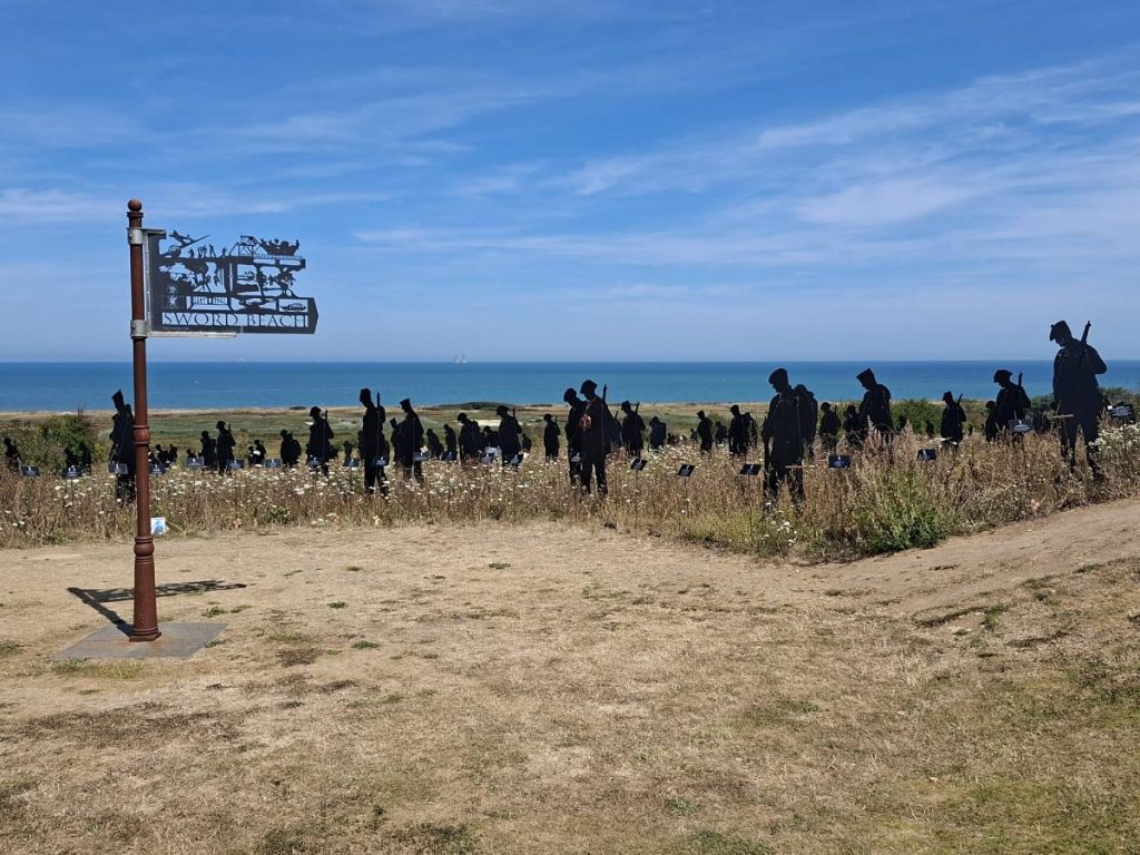 Juno Beach D-Day stranden Normandië