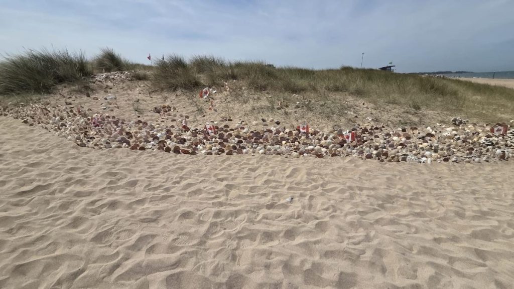 Juno Beach D-Day stranden Normandië