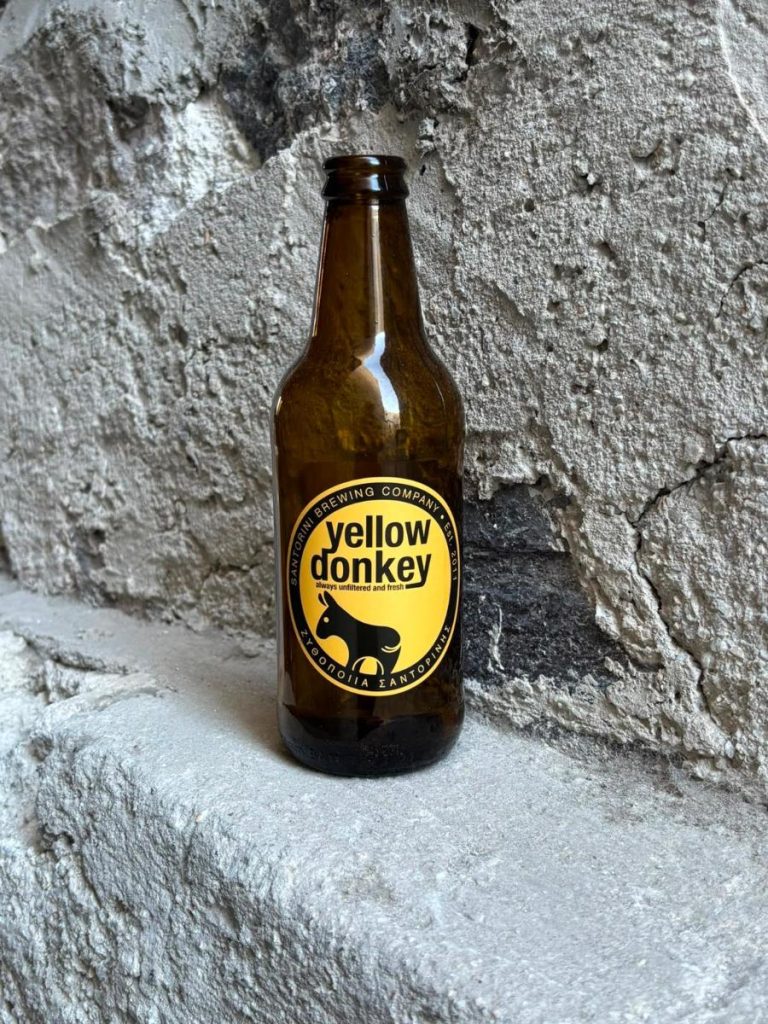 yellow donkey bier