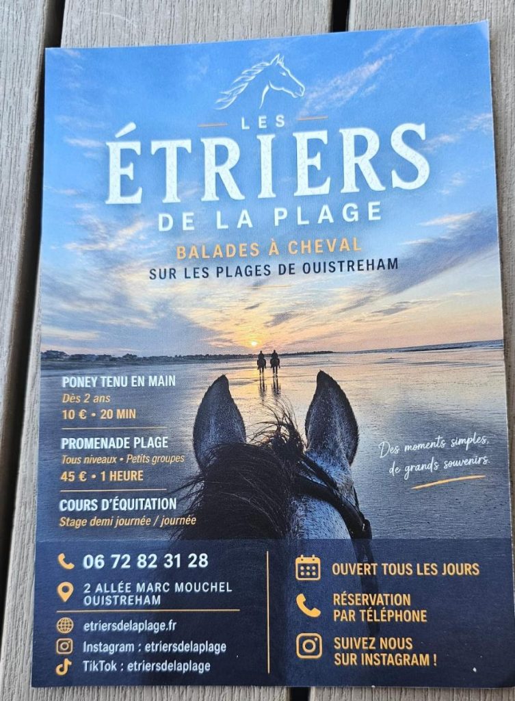 les etriers de la plage paardrijden normandie ouistreham tieners (1)