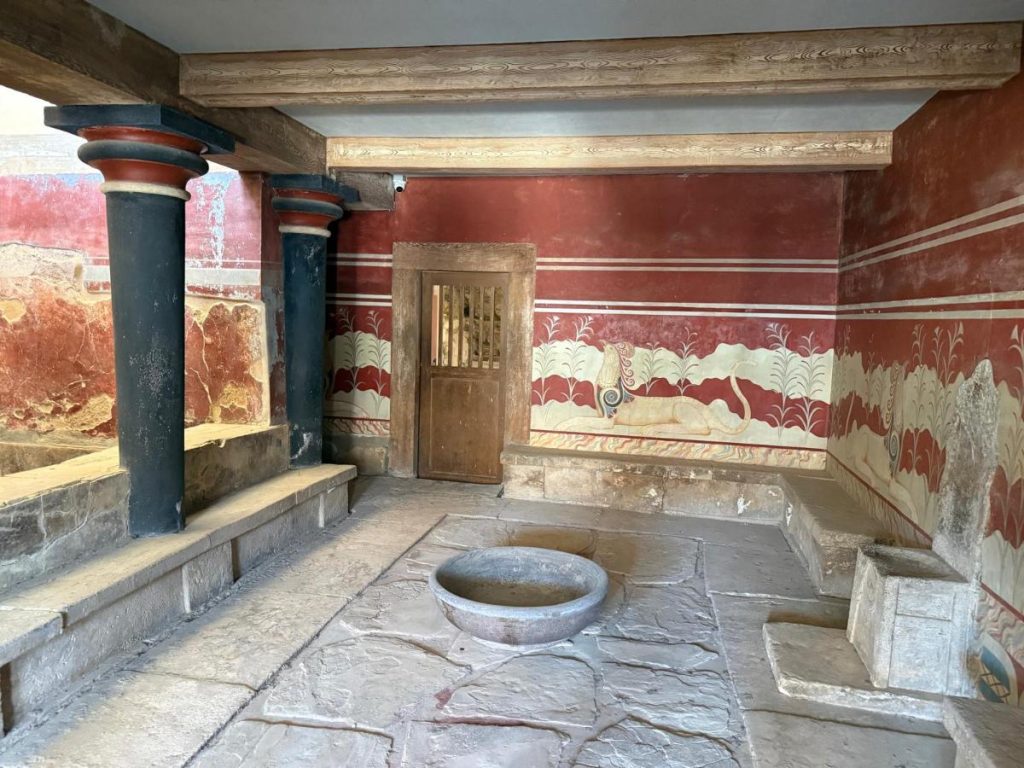 troonzaal knossos